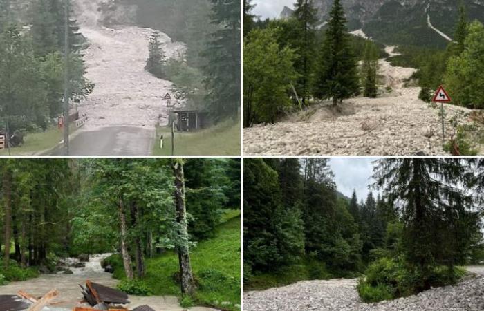 Intempéries Vénétie, la province de Belluno alloue 555 000 euros urgents pour 3 glissements de terrain