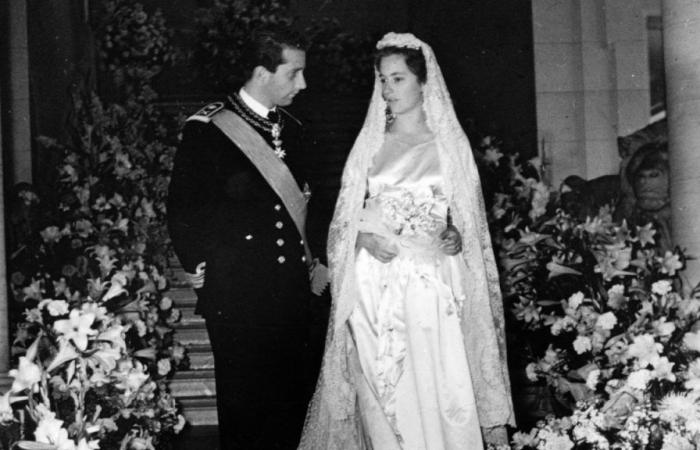 Paola de Belgique s’est mariée il y a 65 ans aujourd’hui : la tenue de mariage sans diadème pour celle qui ne voulait pas devenir reine