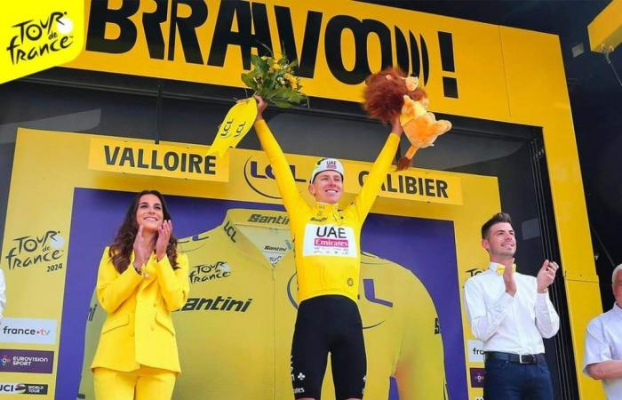 Tour de France : Pogacar remporte l’étape et reprend le maillot jaune