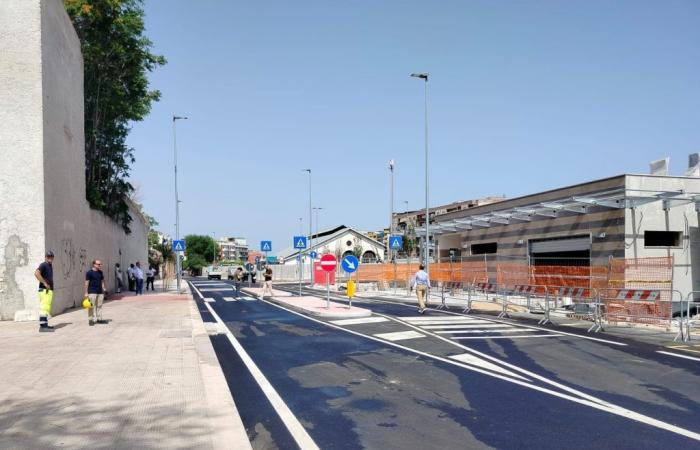 Barletta : ouverture de la route Ferrotramviaria et du passage souterrain pour piétons