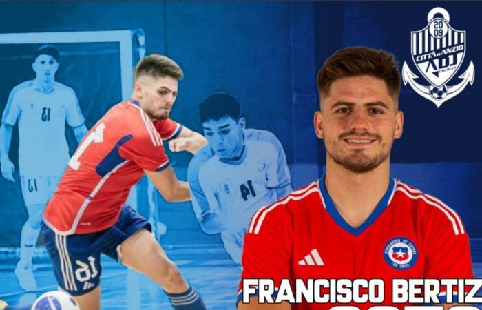 Futsal – La Ville d’Anzio Adj officialise l’achat du Chilien Francisco Betiz Soto