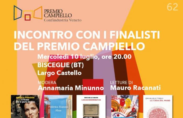 Les finalistes du Prix Campiello s’arrêtent à Bisceglie pour les Livres du Borgo Antico – La Diretta 1993 Bisceglie News