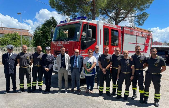 Incendie à Carignano, compliments du maire Serfilippi aux pompiers