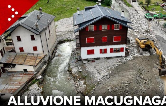 Mauvais temps dans le Piémont: les gens restent isolés, l’électricité et le gaz reviennent à Macugnaga