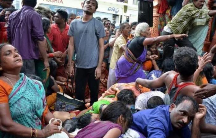 Foule lors d’un événement religieux : “Soixante morts en Inde”