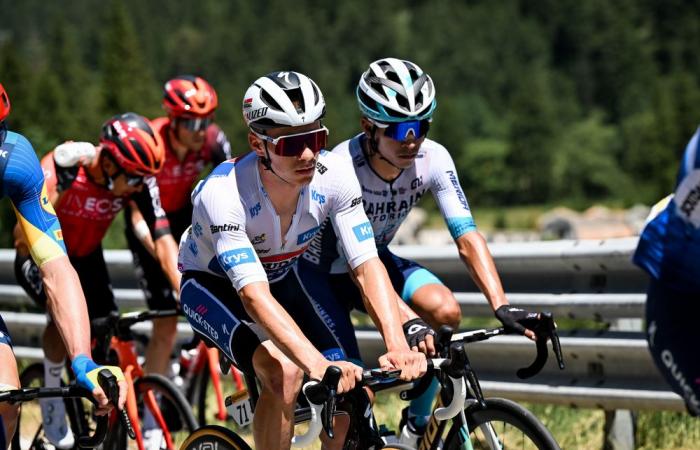 Tour de France, Evenepoel: «J’ai glissé trois fois dans la descente mouillée et j’ai perdu confiance, mais je vais bien»