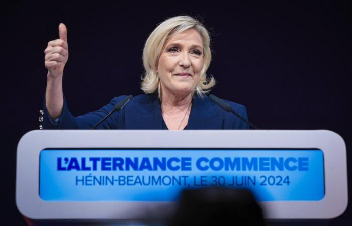 Élections en France, Marine Le Pen : « Le gouvernement est prêt ». Mais elle n’en fera pas partie