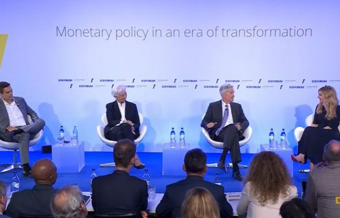 Fed et BCE, taux et inflation. A Sintra, Powell et Lagarde continuent de ne pas jouer le jeu des marchés