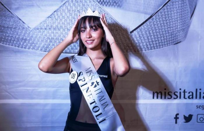 Irene Boschi, 18 ans, de Macerata, remporte le titre de Miss Spinetoli