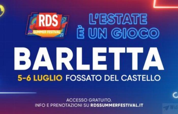 RDS Summer Festival 2024 : La musique débarque à Barletta pour la troisième scène