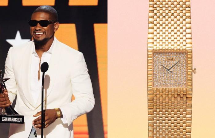 Usher a remporté les BET Awards avec une montre résolument sexy des années 70