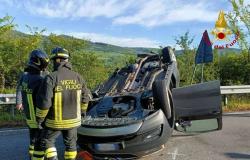 Accident de la route à Rapone (PZ): intervention des pompiers et des services de secours