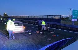 Accident sur l’autoroute Turin-Milan : six blessés, circulation à l’arrêt