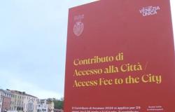 Venise avec le billet : le premier jour près de 16 mille paiements et 113 mille exemptions
