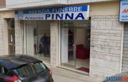 Sassari, incendie criminel contre l’agence funéraire Pinna