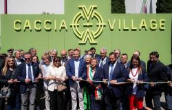 Village Caccia : premier jour avec la Ministre Lollobrigida