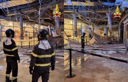 L’effondrement du centre commercial Campania provoqué par la rupture d’un tendon de toiture