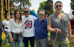 Promenades de chiens à Busto avec Chiodaroli et Max Cavallari. Quel Albani « franc » à la mairie