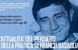 Centenaire de la naissance de Franco Basaglia, à l’occasion de l’anniversaire de la loi 180