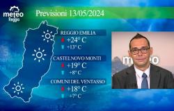 Reggio Emilia, regardez les prévisions météo du lundi 13 mai 2024 Reggionline – Telereggio – Dernières nouvelles Reggio Emilia |