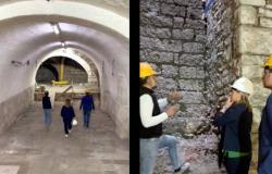 Andria : voici les énormes caves souterraines sous le cloître de la Via Flavio Giugno, elles seront restaurées et pourront être visitées