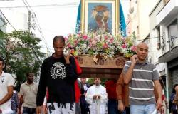 Dans un quartier de San Paolo au Brésil, la Madone de Casaluce est célébrée