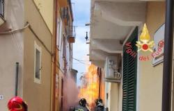 Peur à Settingiano, un incendie explose après une fuite de gaz