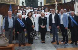Association Guerre de Libération d’Arpaise à Bénévent pour la fête du Saint Patron des Infirmières Volontaires de la Croix Rouge Italienne