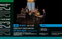 Quinze Molfetta – Au SpazioleArti de Molfetta le samedi 18 mai le quintet de Piero Dotti présente le nouvel album « Ol’ Blue Eyes », un hommage à Frank Sinatra