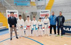 Karaté, cinq athlètes de l’AKC Crotone se sont qualifiés pour la finale nationale des débutants