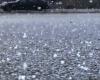Le cyclone Gori et la neige fondue mêlée de pluie sont tombés dans la région de Bergame