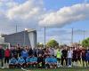 Acireale, a inauguré le nouveau terrain de football dans la paroisse des Saints Cosma et Damiano