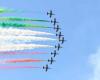 Frecce Tricolori : la fierté italienne colorera le ciel de Trani le 12 mai de vert, blanc et rouge