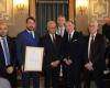 La Province de Frosinone reçoit une médaille d’or pour le mérite civil, cérémonie de remise des prix avec le Ministre Piantedosi