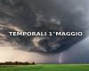 Le 1er mai, avec le mauvais temps, un cyclone orageux frappera de nombreuses régions italiennes