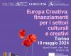 Europe créative, réunion à Turin sur le financement des secteurs culturels et créatifs