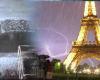 Nouvelles du monde. Grêle et orages en France et en Angleterre, également à Paris et Londres « 3B Météo