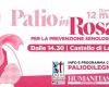 Palio à Rosa, prête pour la journée de prévention mammaire au Castello di Legnano
