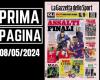 Une de la Gazzetta dello Sport : “Milan, Ibra est oui pour Sesko”