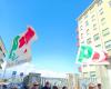 Sit-in du PD devant l’hôpital de Cuneo pour présenter le “Livre blanc sur la santé à Granda”