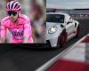 Les voitures de Pogacar, les voitures du garage maillot rose du Giro