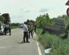 Collision entre poids lourds, grave accident de la route entre Marzaglia et Cognento. VIDÉO