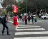 Cagliari, flashmob pour la sécurité routière avec parents et enfants | Cagliari, Première page