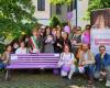 Un banc violet pour la fibromyalgie à San Giorgio su Legnano : « Notre douleur mérite du repos »