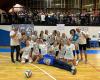 L’équipe féminine de volleyball New Volley Rezzato célèbre sa promotion en Serie D