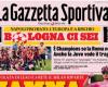 La Une de La Gazzetta dello Sport : “Oh, quel but. Milan, Sesko se rapproche”
