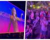 Sanremo : Beaucoup de monde sur la Piazza Bresca avec Rolando pour la finale de l’Eurovision
