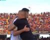 Lecce-Udinese, 0-1, Lucca fait la fête : il court pour embrasser Cannavaro
