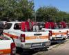 Incendies, cinq nouveaux pick-up pour la protection civile dans la province de Syracuse