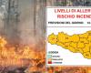 Météo en Sicile, vendredi avec 33 degrés et toujours pré-alerte aux incendies